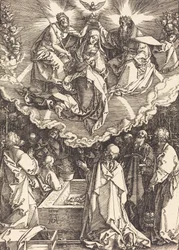 Jungfru Marias himmelsfärd och kröning, 1510.