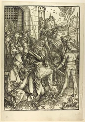 The Bearing of the Cross, från The Large Passion