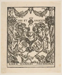 The Bookplate of Willibald Pirckheimer.n.d.
