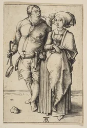 Kocken och hans fru, ca. 1496.