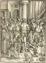 The Flagellation, från The Large Passion
