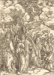 De fyra änglarna som håller vindarna, 1498.