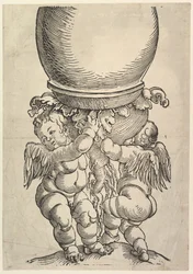The Great Column bottenblock, 1517.