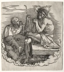 The Great Passion: Titelsida - Kristus, sorgernas man