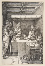 Johannes Döparens huvud fördes till Herodes