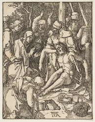 The Lamentation, från The Small Passion, ca. 1509.