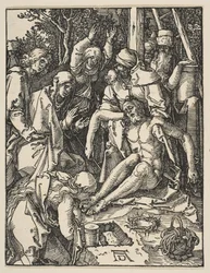 The Lamentation, från The Small Passion, ca. 1509.