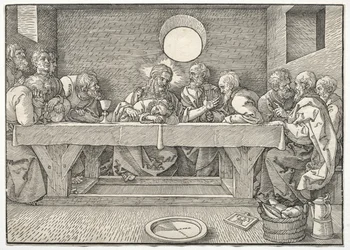 Den sista måltiden, 1523.