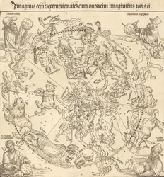 Det norra himmelska halvklotet, 1515.
