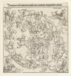 Det norra himmelska halvklotet, 1515.