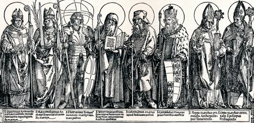 Österrikes skyddshelgon, 1515 1906