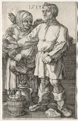 Bönderna på marknaden, 1519.