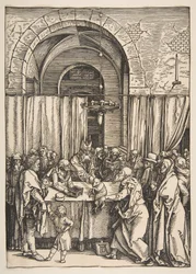 The Rejection of Joachims Offer, från The Life of the Virgin, ca. 1504.