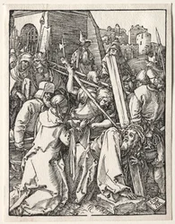 Den lilla passionen: Kristus som bär korset, 1509.