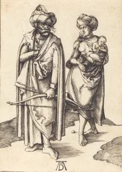 Den turkiska familjen, ca. 14951496.