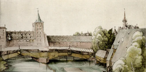 Torrdockan på Hallertor i Nürnberg