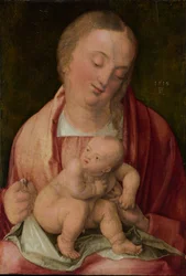 Jungfru och barn, 1516.