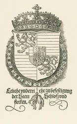Vapensköld för Ferdinand I, kung av Böhmen och Ungern
