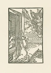 David ber. Illustration till Diurnale s m chorum ecclesie Basilien. Tryckt av Johann Bergmann, Basel
