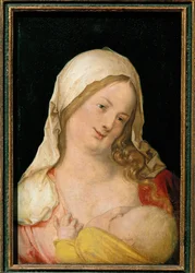 Madonna ammar sitt barn