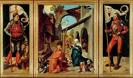 Paumgartner Altare, ca 1500 (olja på kalkpanel)