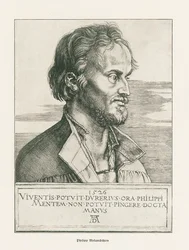 Philipp Melanchthon. 1526 (gravyr)