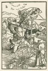 Sankt Kristoffer, ca 1503-04 (träsnitt)