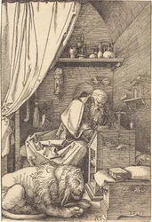 Den helige Hieronymus i sin cell