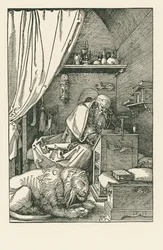 Sankt Hieronymus i sin cell