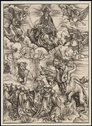 The Apocalypse: The Beast with Two Horns Like a Lamb, 1496-97
