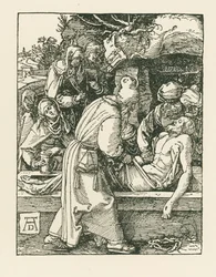 Begravningen, ca 1509-10 (träsnitt)