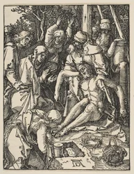 Klagovisan från den lilla passionen, ca 159 (träsnitt)