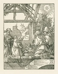 Födelsekyrkan, ca 1510 (träsnitt)