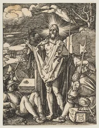 Uppståndelsen, från den lilla passionen, c.1510