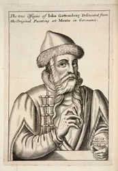 John Guttemberg, pub. 1683 gravyr.