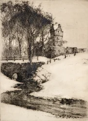 Mains Castle (etsning)