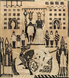 Royal Joisting, mars 1928 (gouache på papper)