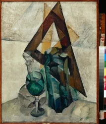 Stilleben med karaff