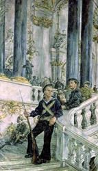 Intagningen av Vinterpalatset den 7 november 1917