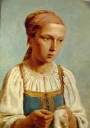 Broderi Country Girl, 1843