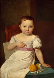 Porträtt av Nastenka Khavansky, 19