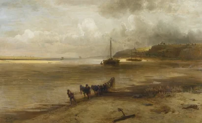 Volga nära Yuryevets, 1870