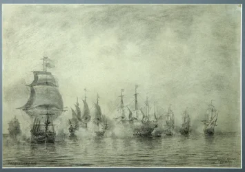 Första sjöslaget. Naum Senyavin, 1865-1866