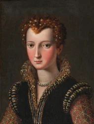 "Porträtt av antingen Eleonora (