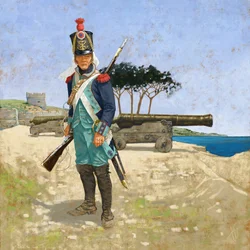Fransk kustbevakningskanonjär ca 1810-1813, 2018