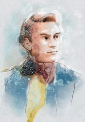 Alfred Nobel, 2023 (illustration)