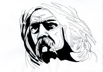 Porträtt av Vercingetorix (72-46 f.Kr.), Chief Arverne Federator of the Gallic Peoples