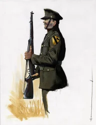 Andra världskriget 1939-1945: American Army Cavalry Division