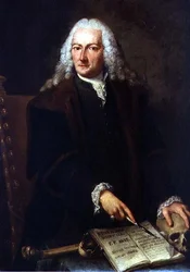 Porträtt av Giuseppe Pellegrini (olja på duk)