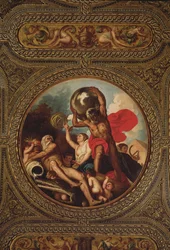 Allegory of Astronomy, från taket på biblioteket, 1635